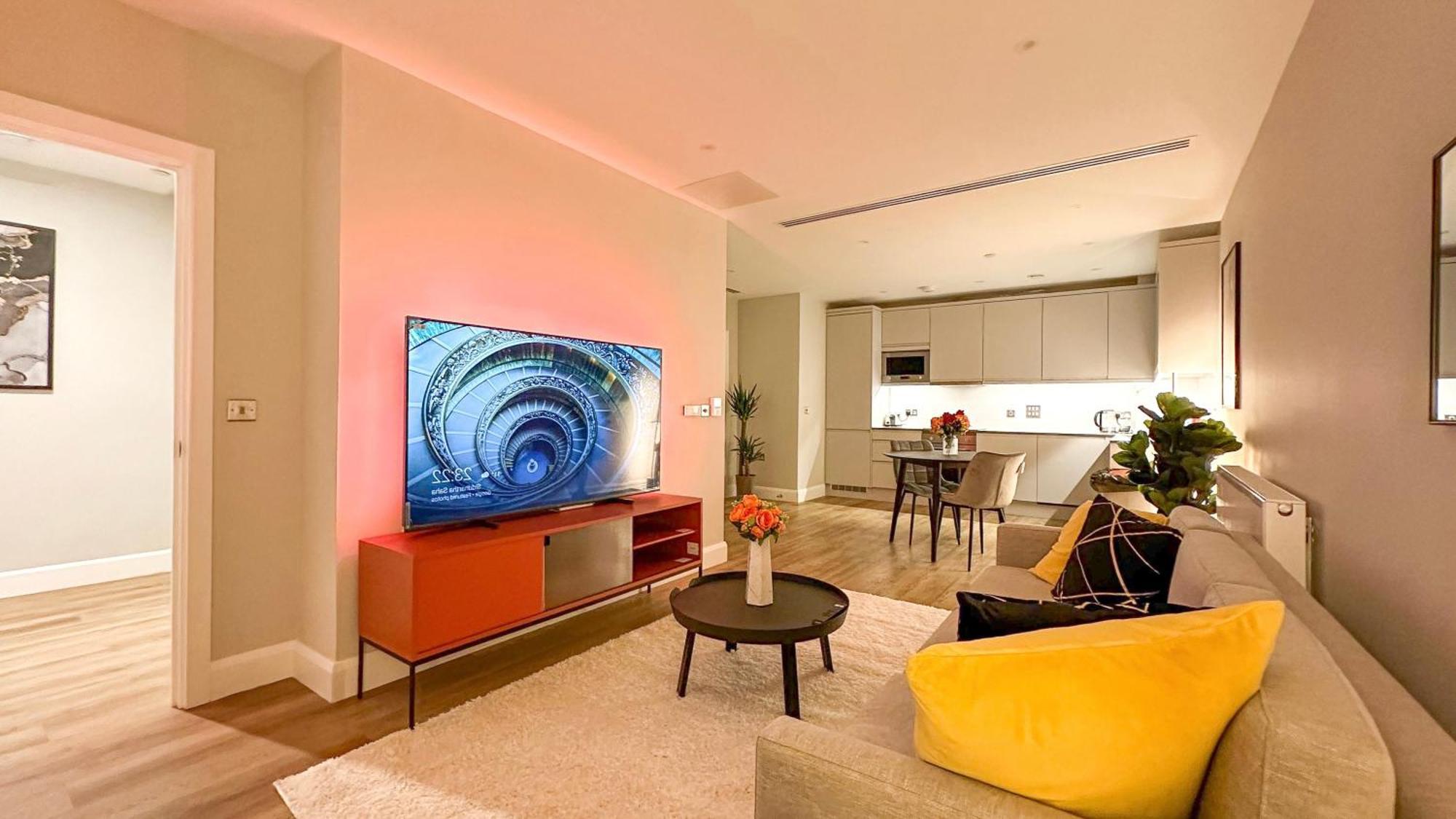 Апартаменты Duplex 3bed 3bath Modern Fast Wifi - Luxurylondonstays *